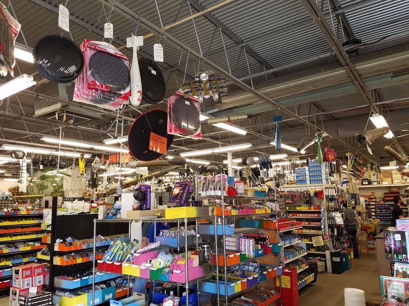 Shelves That Read Like A Tinkerer’s Treasure Map