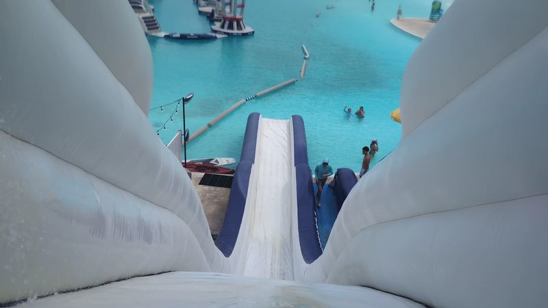 Slides That Splash You Straight Into The Lagoon