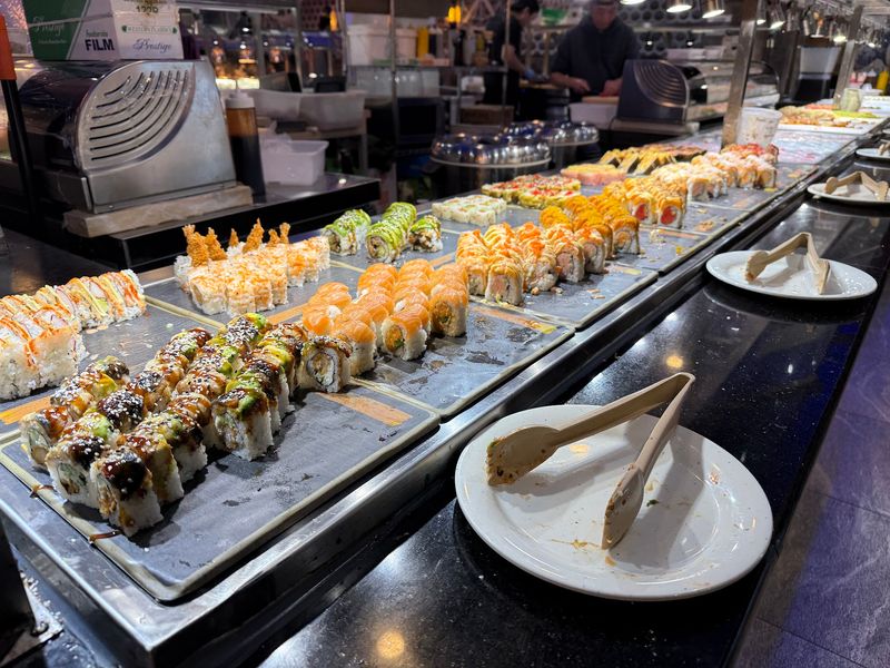 Sushi Fans Will Need More Than One Lap Around This Bar
