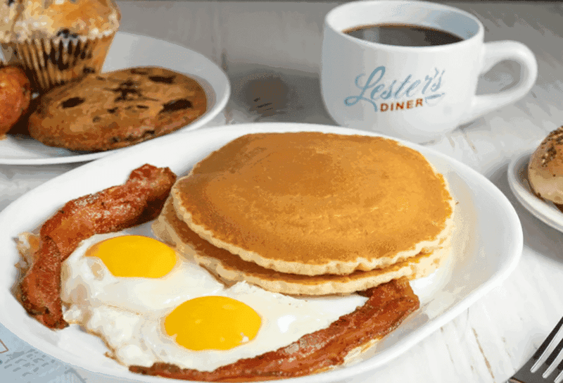 Those 14-Ounce Coffee Cups Fit the Diner's Generous Personality