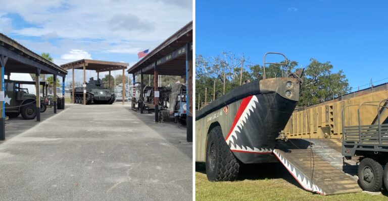 Get Up Close To Historic Army Vehicles At This Fascinating Florida Military Museum