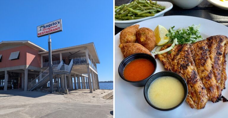 Greek Salads, Homemade Dressing, And Gulf Oysters Share The Menu At This Panacea, Florida Bayfront Landmark