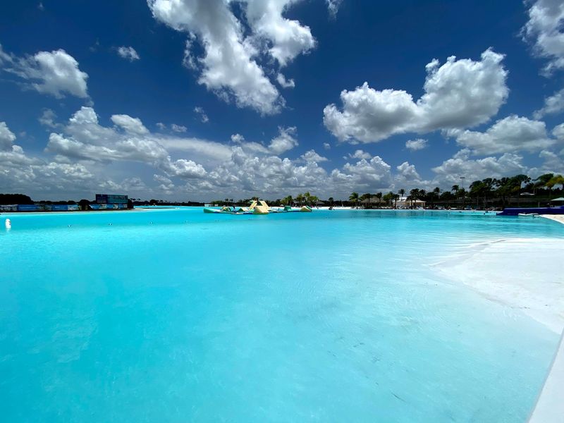 Turquoise Water This Bright Usually Requires A Boarding Pass