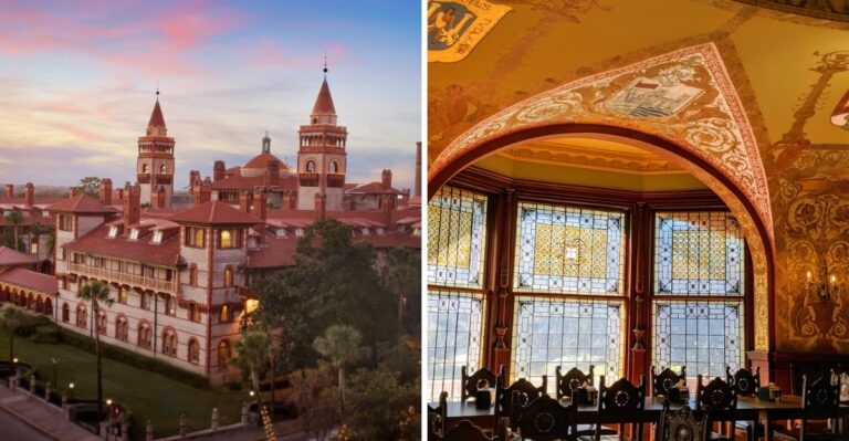 One Of The World’s Largest Tiffany Glass Collections Hides Inside This St. Augustine Dining Hall