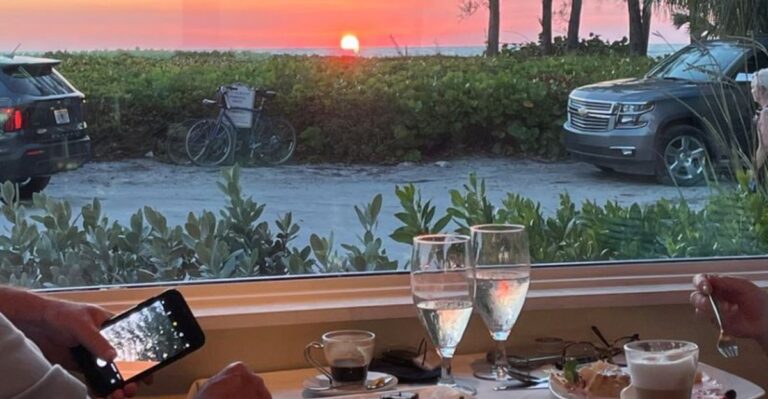 This Romantic Sanibel Restaurant Serves Seafood With a Front-Row Sunset View