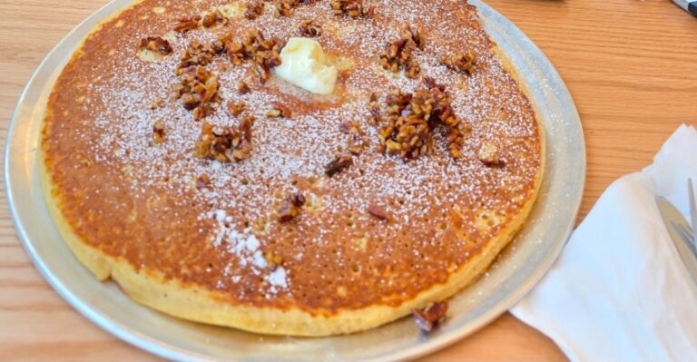 This Tiny Florida Town Has a New Breakfast Spot Serving 14-Inch Pancakes on Pizza Pans